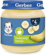 Gerber Deserek Delikatny Banan dla niemowląt po 4 Miesiącu 125g