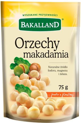 BAKALLAND Orzechy macadamia 75g