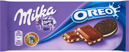 Milka Czekolada Mleczna Oreo Cookies 100G