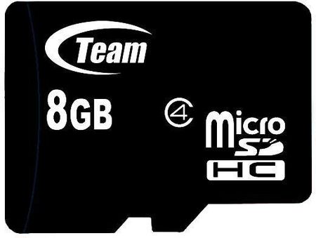 Team Group  microSDHC 8GB Class4 + adapter SD (765441419773)