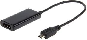 Gembird adapter MHL M - HDMI F +MICRO USB BF (A-MHL-002)