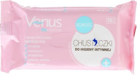 VENUS Chusteczki do Higieny Intymnej Hypoalergiczne 15 szt