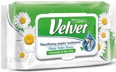 Velvet Nawilżany papier toaletowy Rumianek i aloes 42 szt.