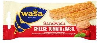 WASA Sandwich Kanapka z serkiem, pomidorem i bazylią 40g