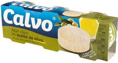 CALVO Tuńczyk w oliwie z oliwek 80g