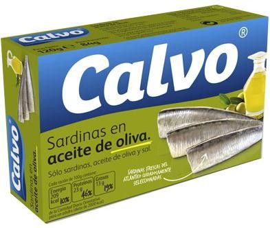 CALVO Sardynki w oliwie z oliwek 115g