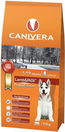 Canivera Puppy Junior Lamb And Rice All Breeds 2X14Kg