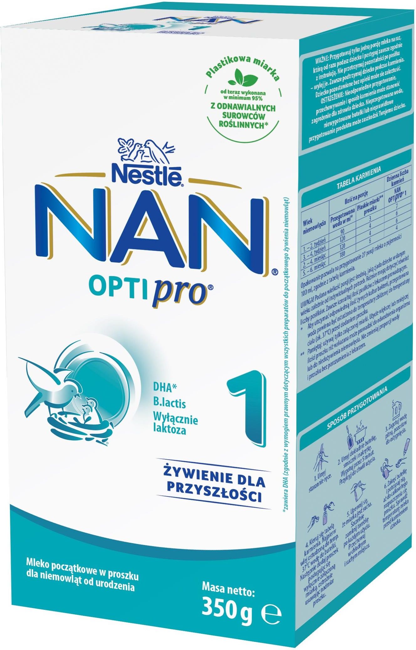 Nan optipro 1 зеленый стул