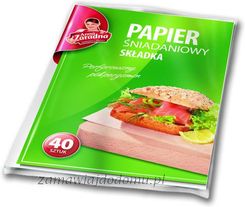 Zdjęcie Stella Pack PAPIER ŚNIADANIOWY 40ARK.SKŁADKA - Małomice