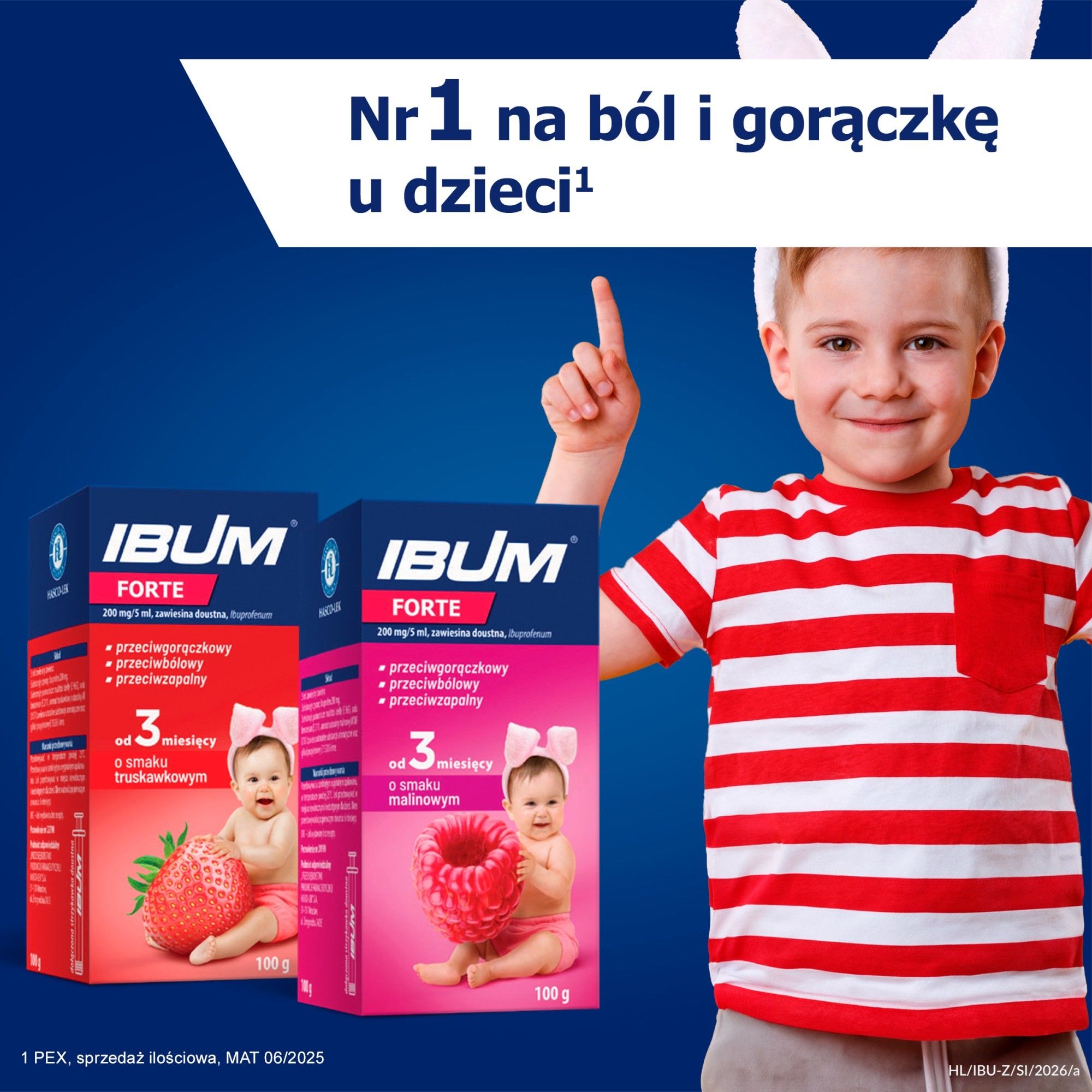 IBUM FORTE 200 mg/5 ml zawiesina doustna o smaku malinowym 100 g ...