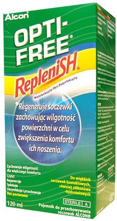 Opti Free ReplensiSH wielofunkcyjny Płyn dezynfekcyjny 120 ml