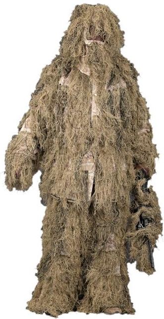 Helikon Tuta Ghillie Mimetico Digital Desert, Taglia M-L, Per Airsoft, Softair, Survival, Mimetismo Naturale, Lavabile In Lavatrice