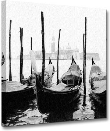 Wenecja, gondole - Obraz na płótnie CKS0106