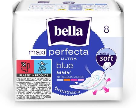 Bella Perfecta Ultra Maxi Blue Global Podpaski 8 szt.
