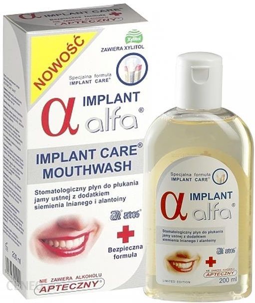  Alfa Implant Care Płyn do płukania jamy ustnej 200ml