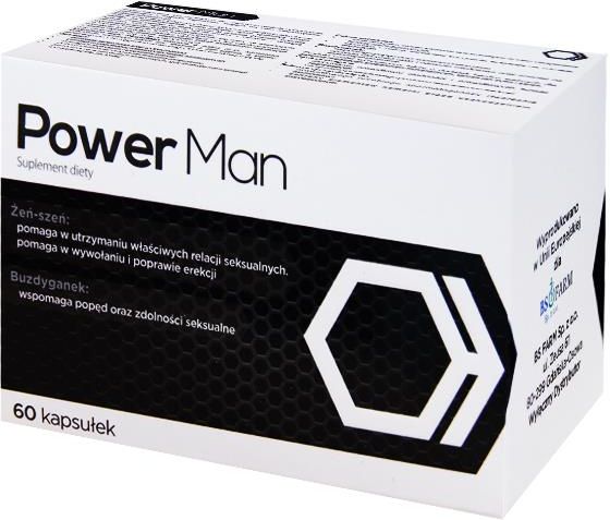 PowerMan 60 kapsułek - Opinie i ceny na Ceneo.pl