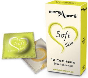 More Amore Soft Skin intensywnie nawilżane prezerwatywy 12 szt.