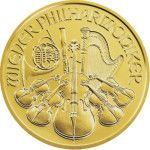 1 uncja złoty Wiedeński Filharmonik złota Moneta  - zdjęcie 1