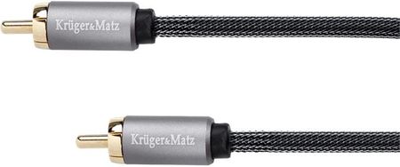 Kruger&Matz Kabel 1RCA-1RCA 1.0m (KM0301)