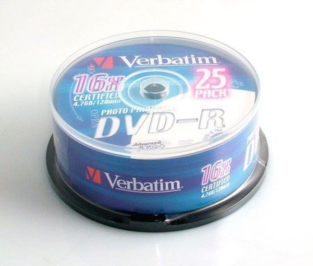 Płytka DVD+R Verbatim Cake-25 Print