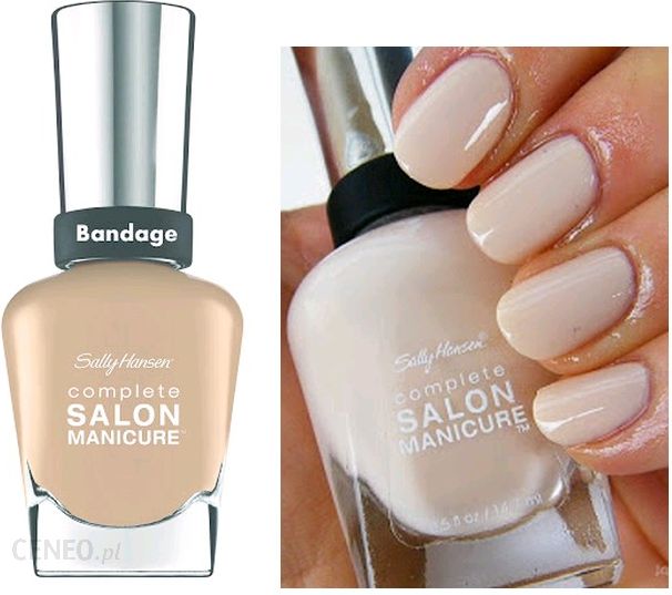 Sally Hansen Lakier Complete Salon Manicure Bandage Opinie I Ceny Na Ceneo Pl