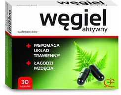 Zdjęcie Węgiel Aktywny 30kaps. - Ciechanowiec