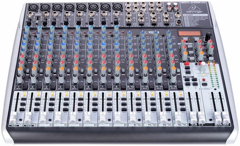 海外最新 Behringer Xenyx QX2222USB DJ機材