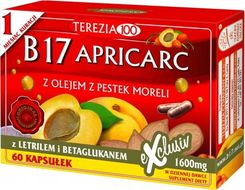 Zdjęcie Terezia: B17 Apricarc, amigdalina w tabletkach 1600mg - 60 szt. - Zakroczym