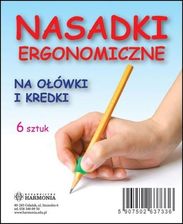 Zdjęcie Harmonia Nasadki Ergonomiczne Na Ołówki I Kredki 6 Sztuk - Ślesin