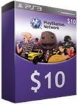 Sony PlayStation Network 10 USD (Stany Zjednoczone)