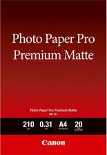 Zdjęcie Canon PM-101 Photo Paper Pro Premium Matte A4 20 ark. (8657B005) - Brześć Kujawski