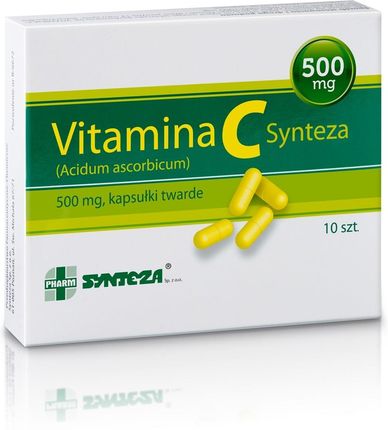 VITAMINA C 500 mg SYNTEzA 10 kapsułek