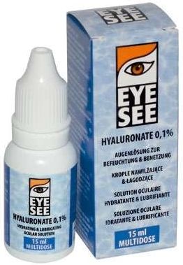 EYE SEE Krople do oczu HYALURONATE 0,1% 15 ml