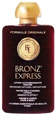 Academie Bronz’express Lotion Auto Bronzante Teintee Samoopalacz W Płynie Do Twarzy I Ciała 100ml