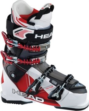 Head Vector 105 White / Trsp. Red / Black 27,5 13/14 - Ceny