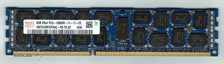 Hynix 8GB  ECC REGISTERED DDR3 2Rx4 1600MHz  PC3-12800 RDIMM  (HMT31GR7CFR4C-PB)