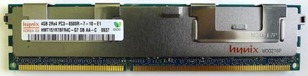 Hynix RAM 1x 4GB  ECC REGISTERED DDR3 1066MHz  PC3-8500 RDIMM  (HMT151R7BFR4C-G7)
