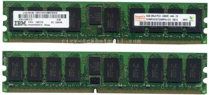Dd2 Ram For Micron DDR2-533Mhz PC2-4200 16GB 8GB 4GB 2GB CL6 DIMM - Foto 5