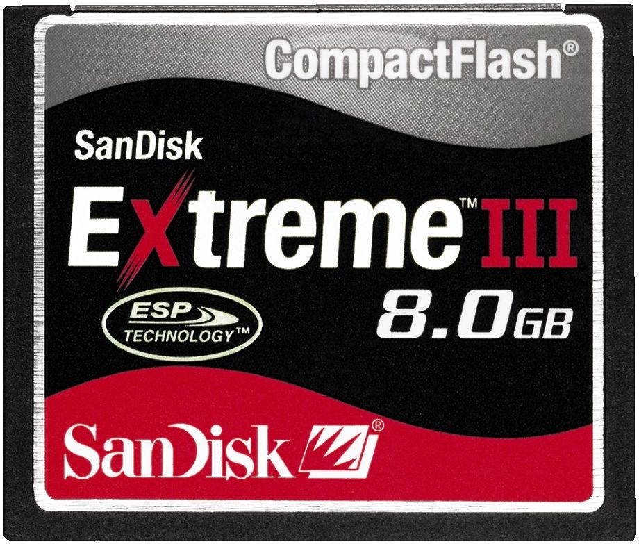 035 Extreme compact Flash Card 8GB - その他