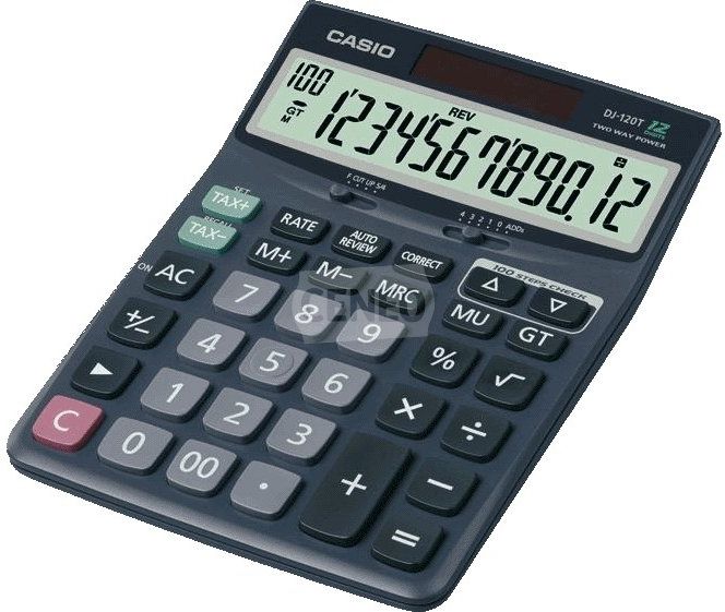 Kalkulator Casio DJ-120T - Ceny i opinie - Ceneo.pl