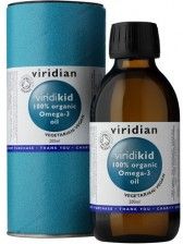 Viridian Organic Viridikid Omega 3 Oil dla dzieci (200 ml) Viridian