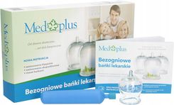 Medplus Szklane bezogniowe bańki lekarskie 12 szt. - najlepsze Akcesoria medycyny naturalnej