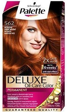 Palette Deluxe Farba do włosów Intensywna Lśniąca Miedź 562