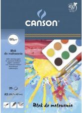 Canson Blok Do Malowania A3 25 Kartek Słońce