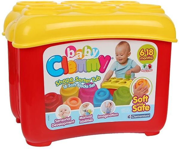 Clementoni Baby Clemmy. Sorter 18 Klocków 14884 - ceny i opinie - Ceneo.pl
