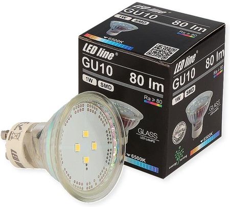 LED Line SMD3528 GU10 1W 230V Biała Zimna 242267