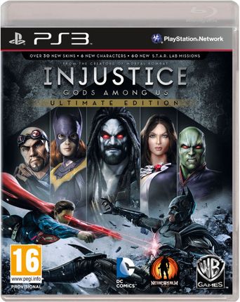 Injustice Gods Among Us Ultimate Edition (Gra PS3)