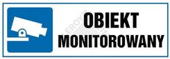 Zdjęcie Znak Informacyjny Obiekt Monitorowany - Poddębice
