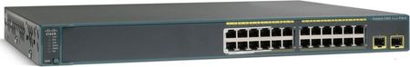 Cisco Catalyst 2960-X 24 GigE, PoE 370W, 2 x 10G SFP+, LAN Base (WS-C2960X-24PD-L)