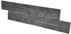 Akcesoria do wykończenia ścian Kamień Elewacyjny Naturalny Wall Crazy Czarny Small kamień naturalny czarny 40cm 0,5-1,5cm - zdjęcie 1